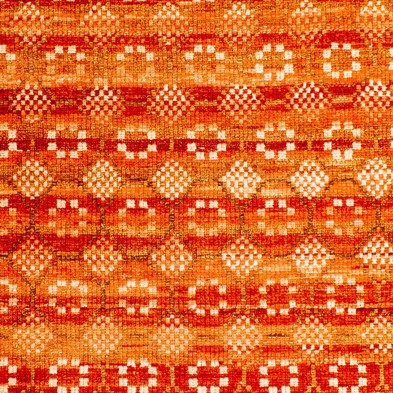 Tapis design - 92 x 62 cm - orange