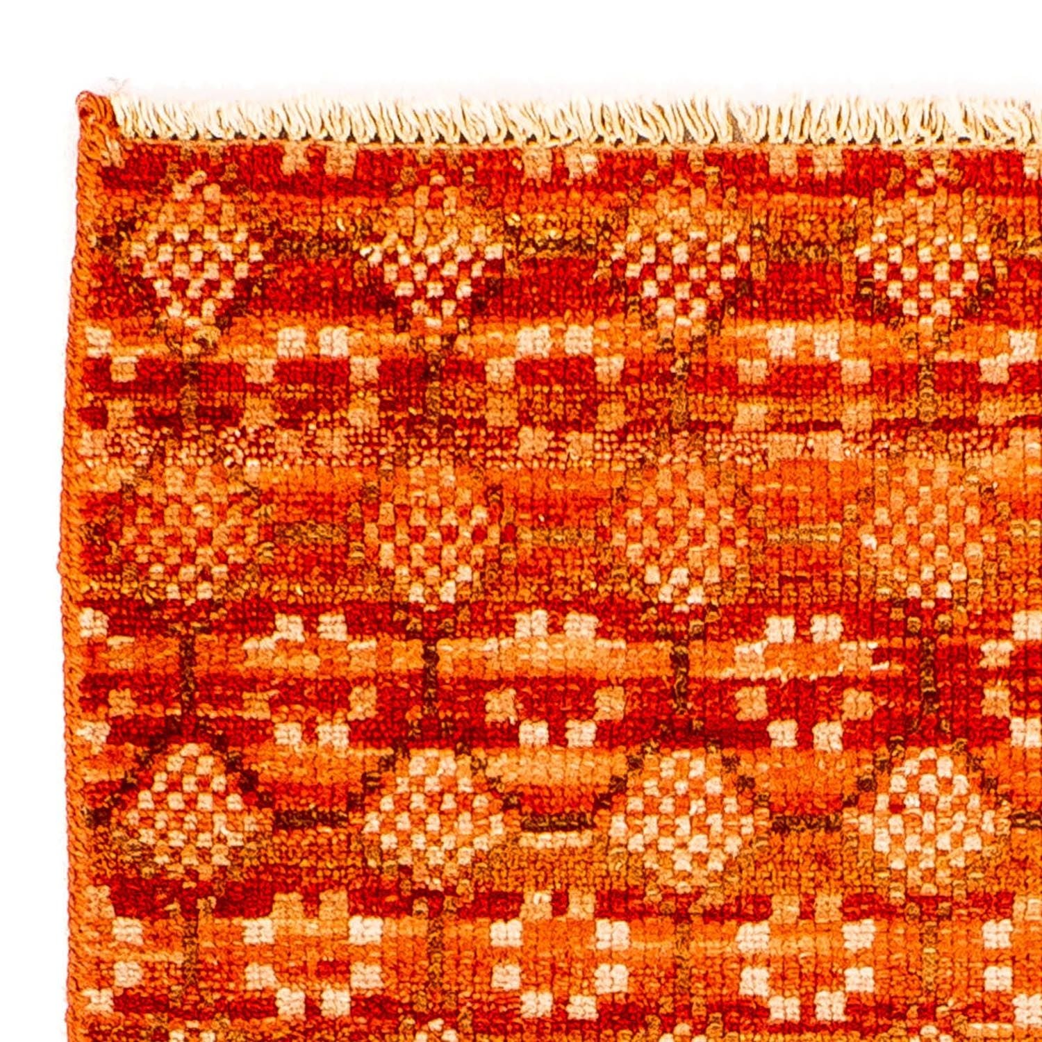 Tapis design - 92 x 62 cm - orange