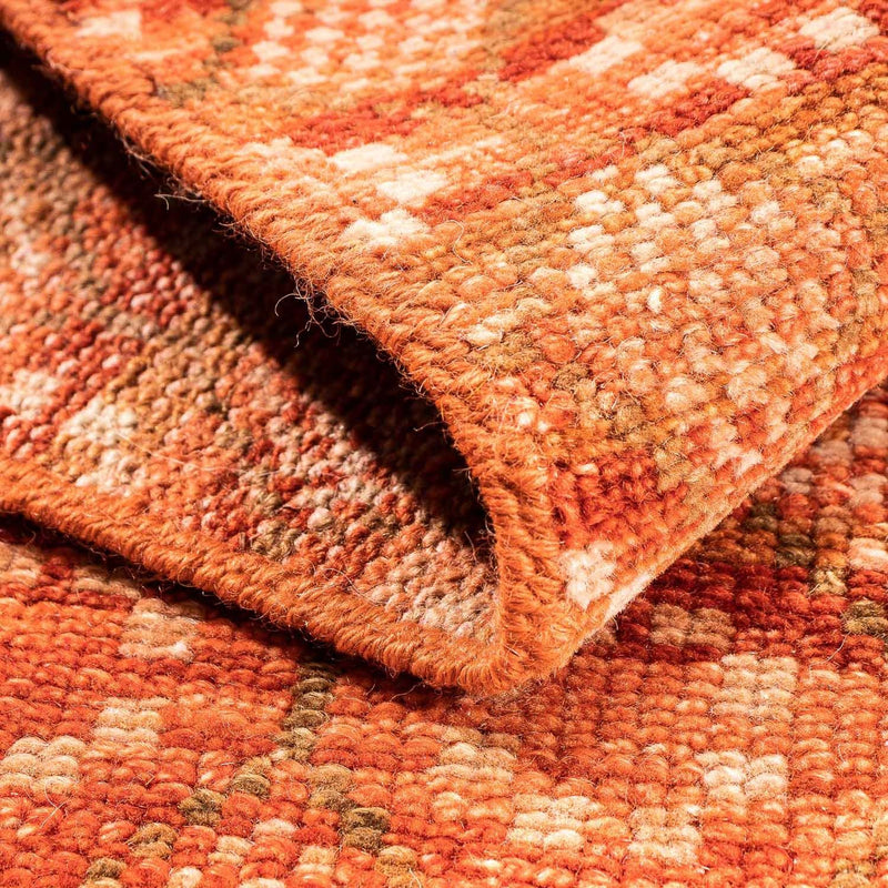 Tapis design - 92 x 62 cm - orange