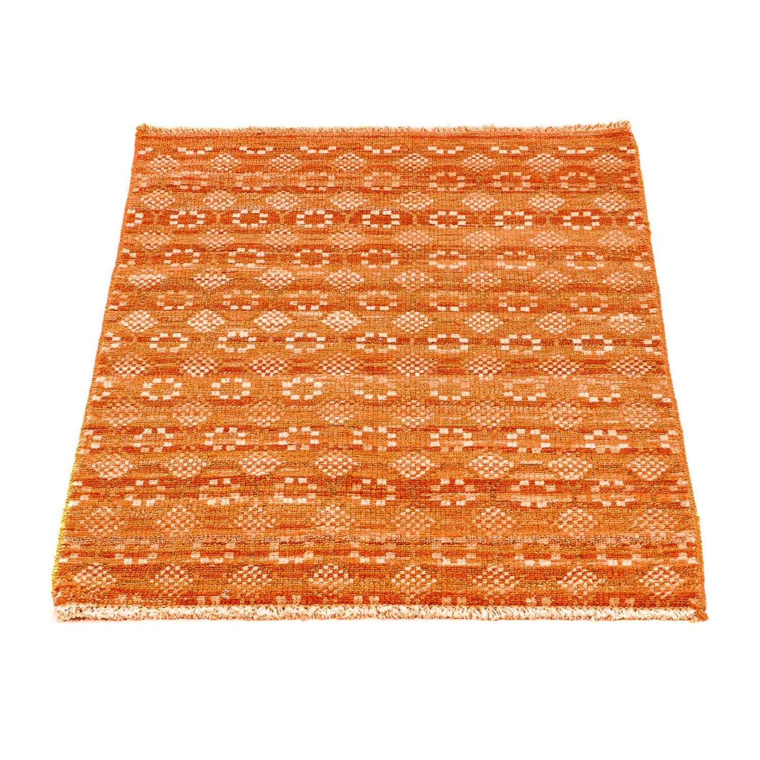 Tapis design - 92 x 62 cm - orange