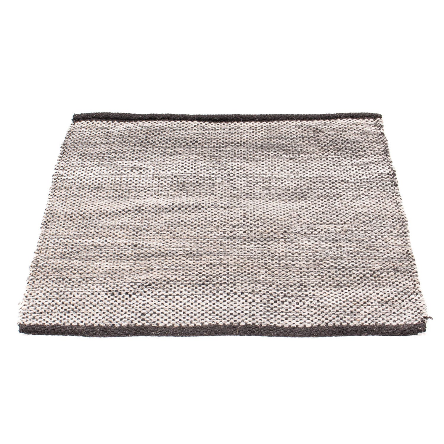 Tapis Kelim - Tendance carré  - 67 x 64 cm - multicolore