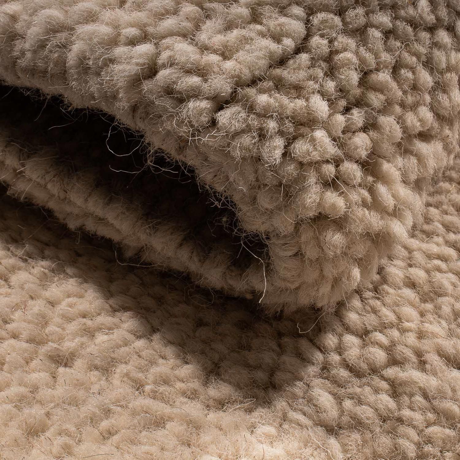 Tapis Gabbeh - Indus - 93 x 59 cm - beige