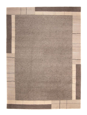 Tapis Népalais - 270 x 191 cm - chocolat clair