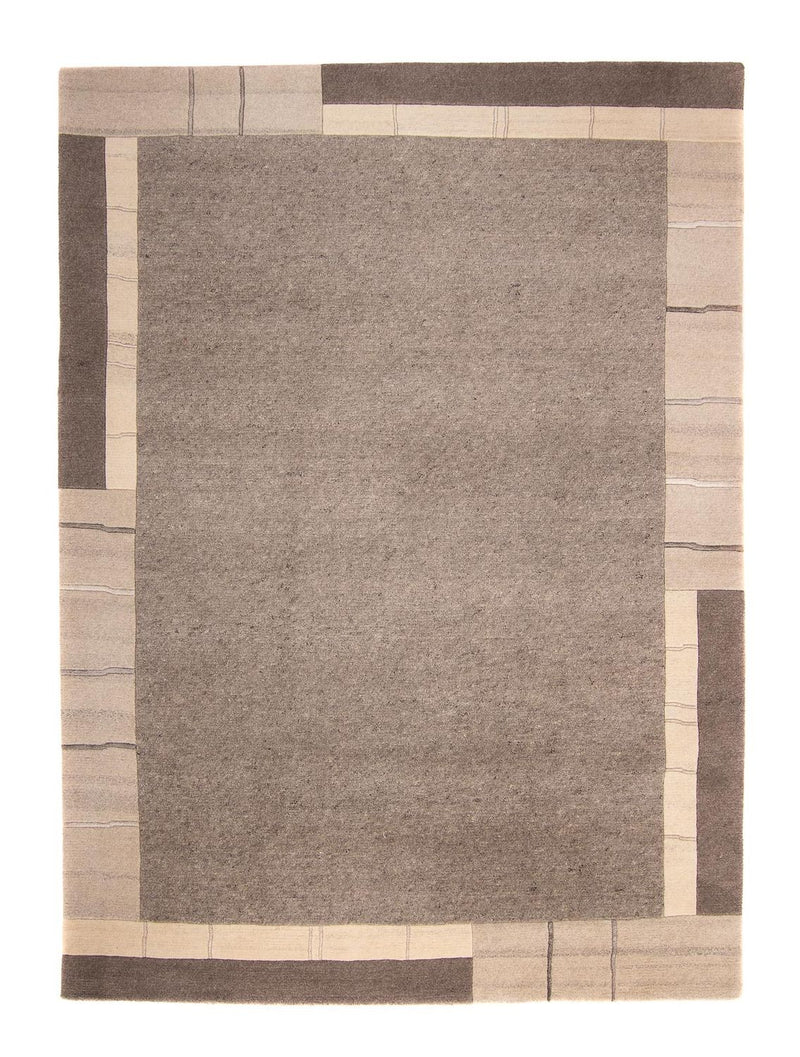 Tapis Népalais - 270 x 191 cm - chocolat clair