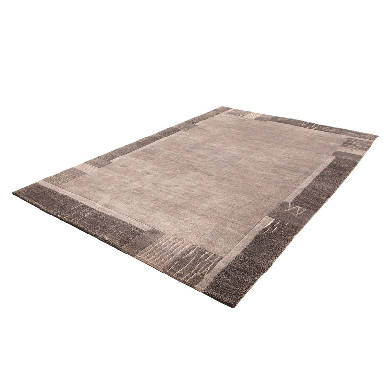 Tapis Népalais - 300 x 203 cm - chocolat clair