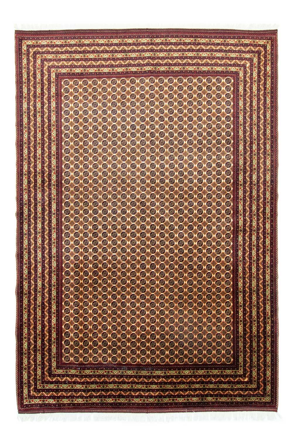 Tapis afghan - Boukhara - 298 x 202 cm - rouge