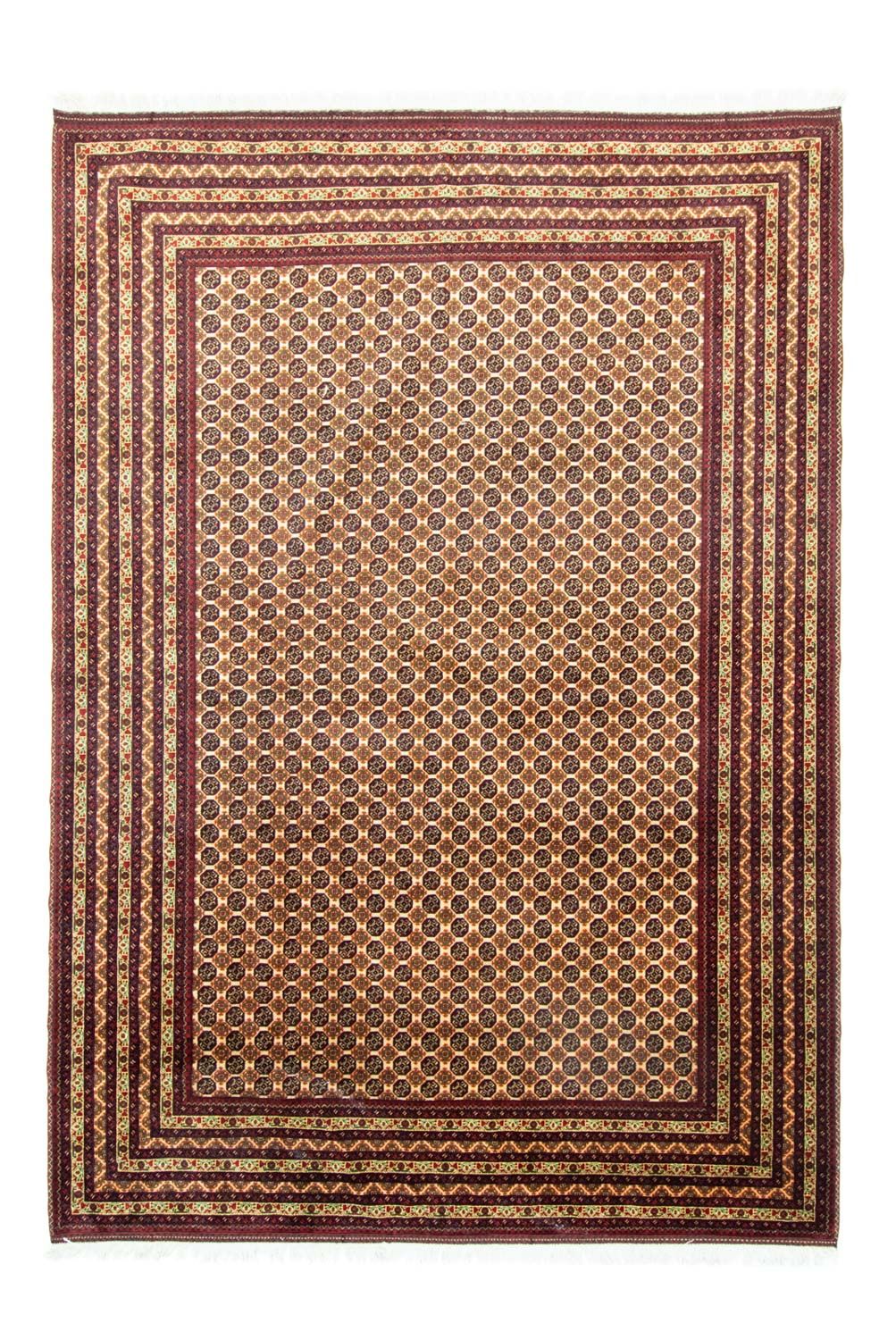 Tapis afghan - Boukhara - 300 x 202 cm - rouge