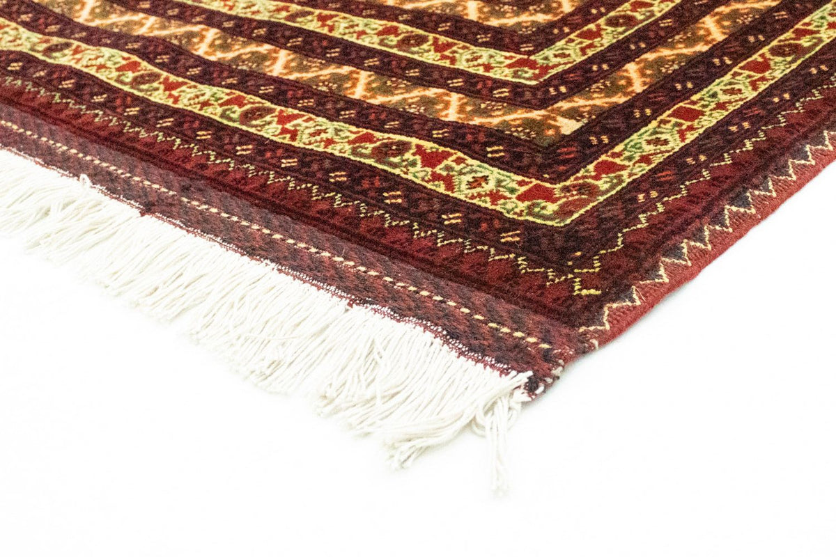 Tapis afghan - Boukhara - 300 x 202 cm - rouge