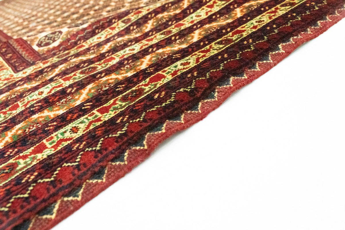 Tapis afghan - Boukhara - 300 x 202 cm - rouge