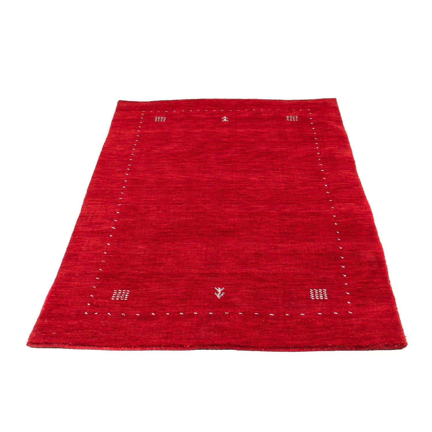 Tapis Gabbeh - Loribaft Softy - 155 x 95 cm - multicolore