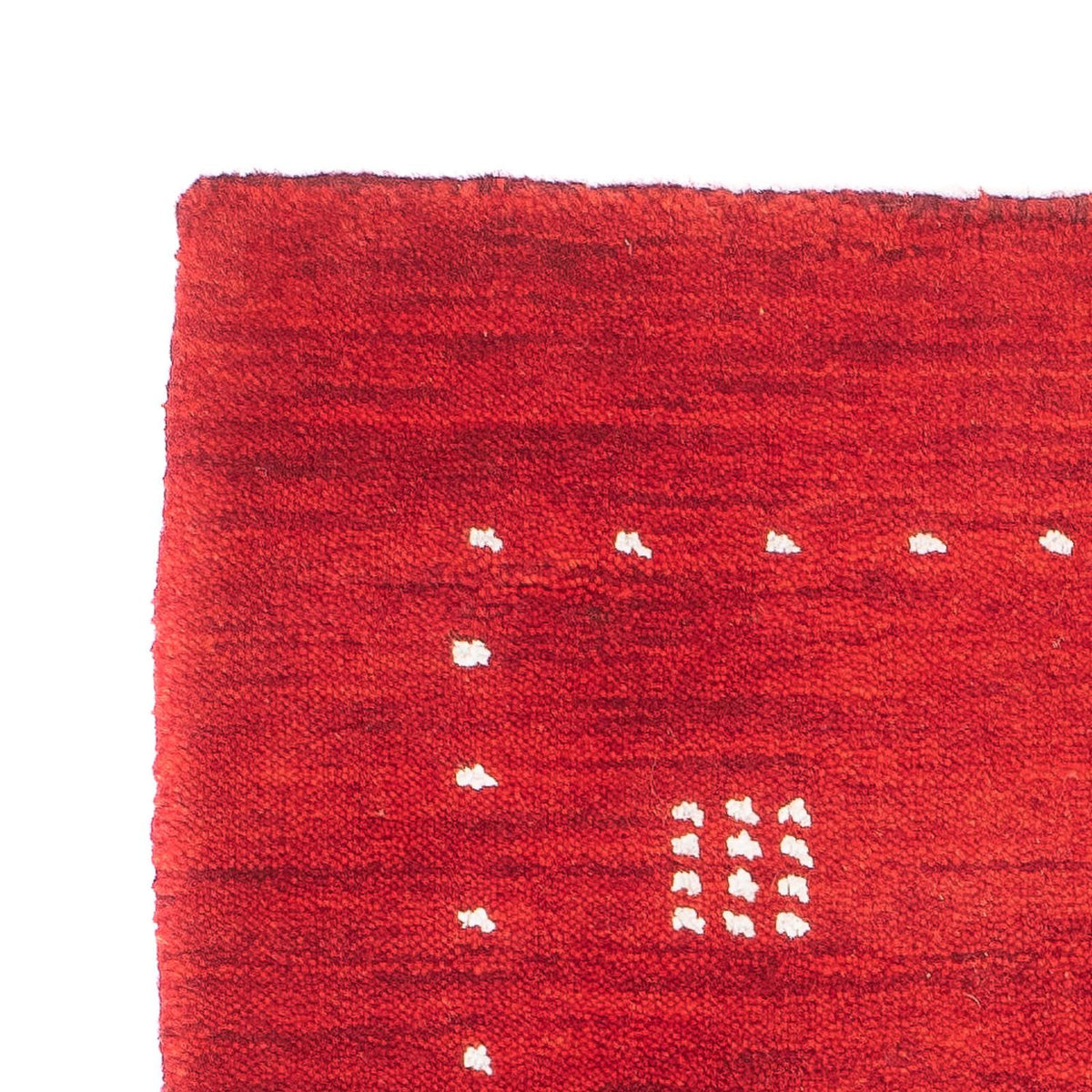 Tapis Gabbeh - Indus - 90 x 60 cm - rouge