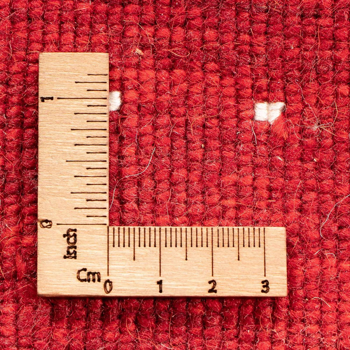 Tapis Gabbeh - Indus - 90 x 60 cm - rouge