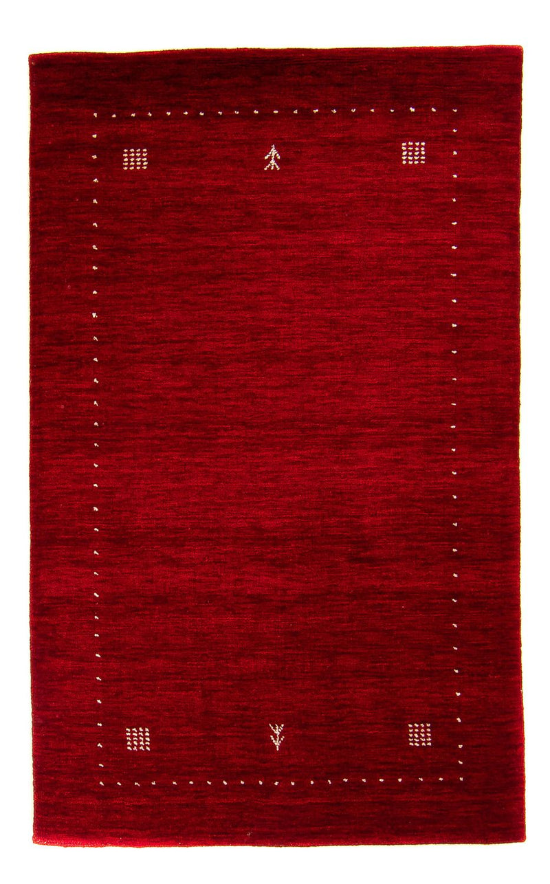 Tapis Gabbeh - Loribaft Softy - 154 x 94 cm - multicolore
