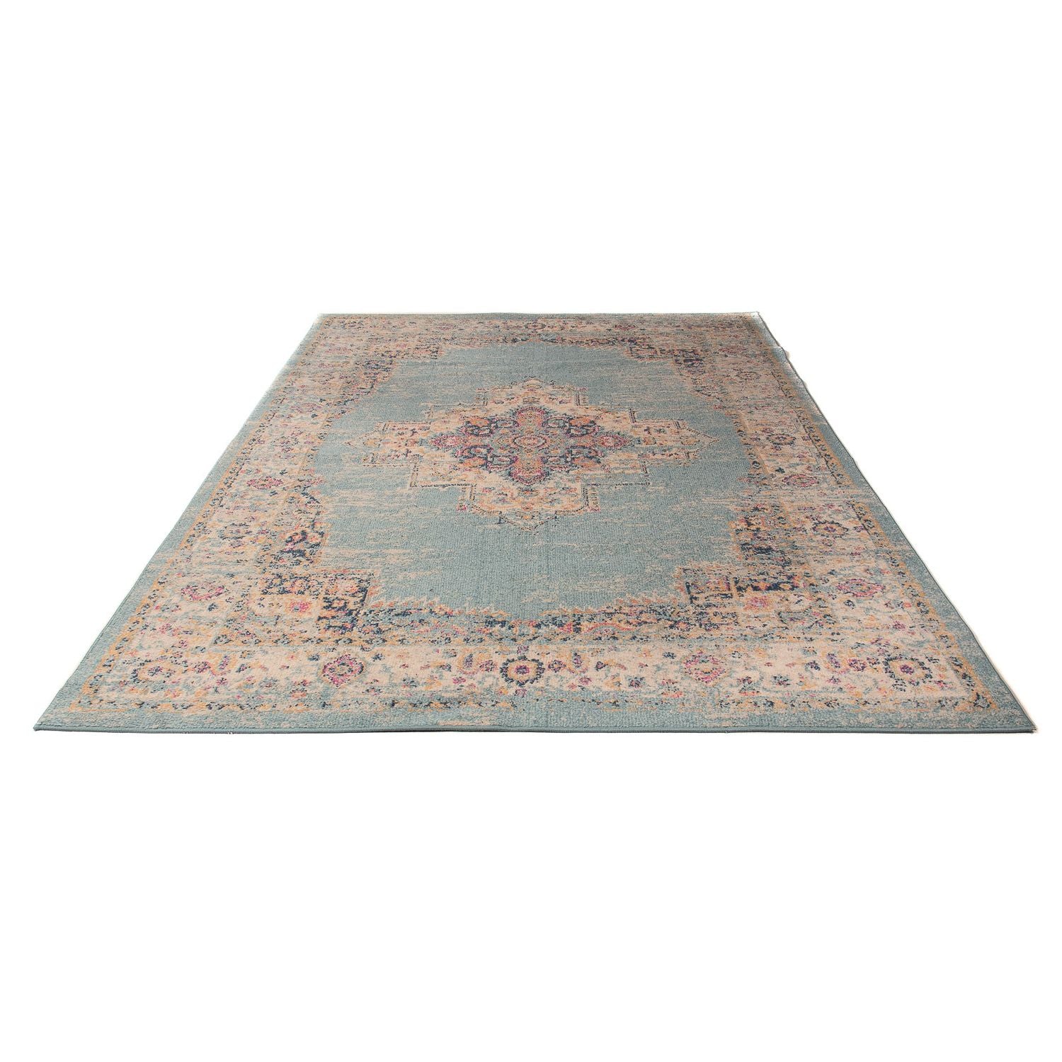 Tapis moderne - 288 x 200 cm - bleu clair