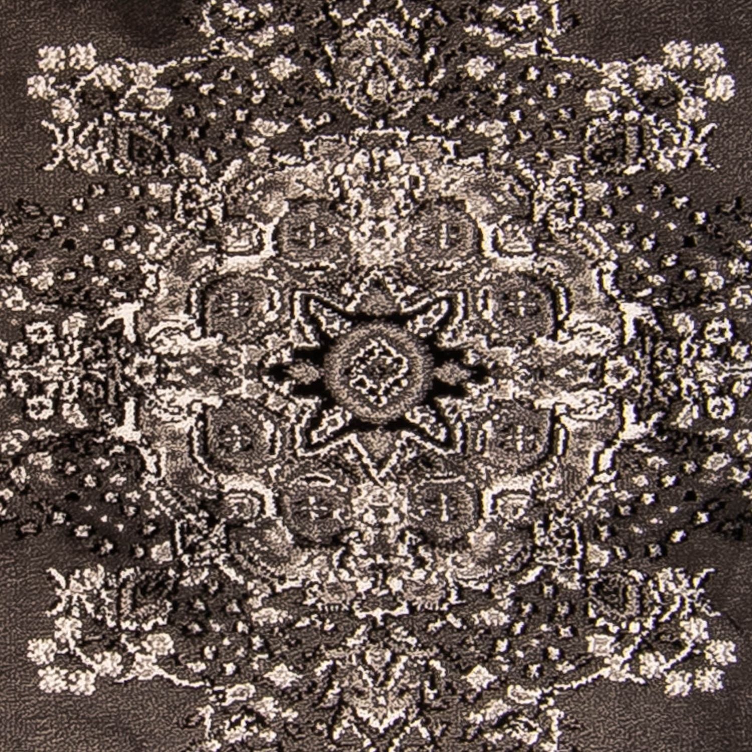 Tapis moderne - 170 x 120 cm - marron foncé