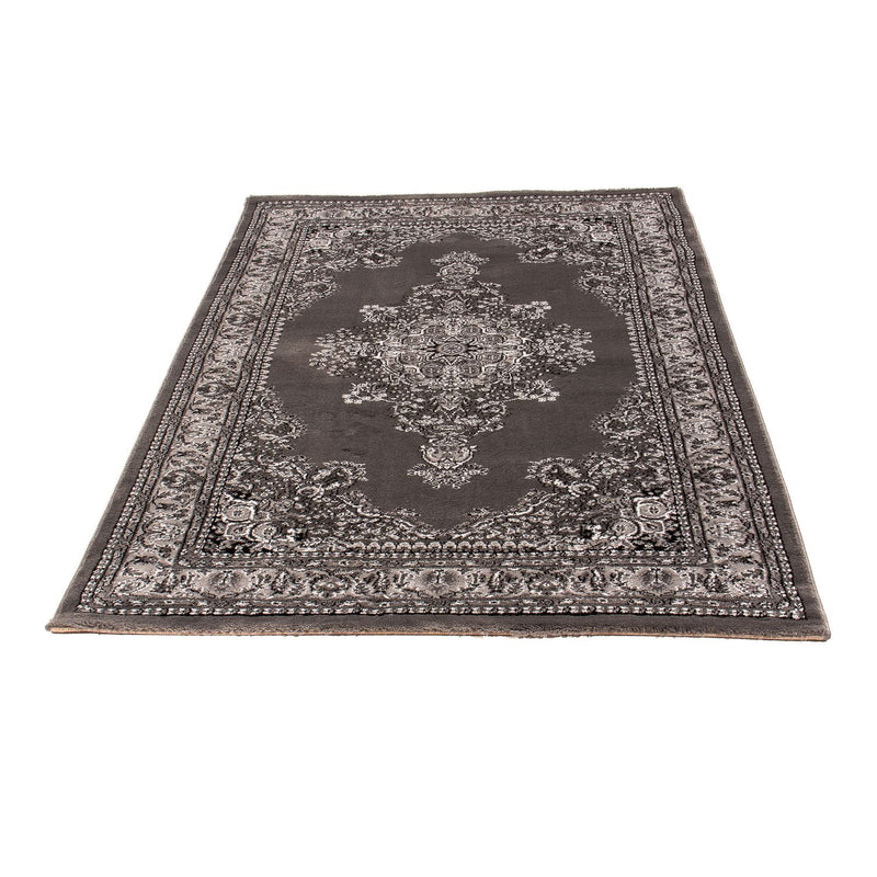 Tapis moderne - 170 x 120 cm - marron foncé