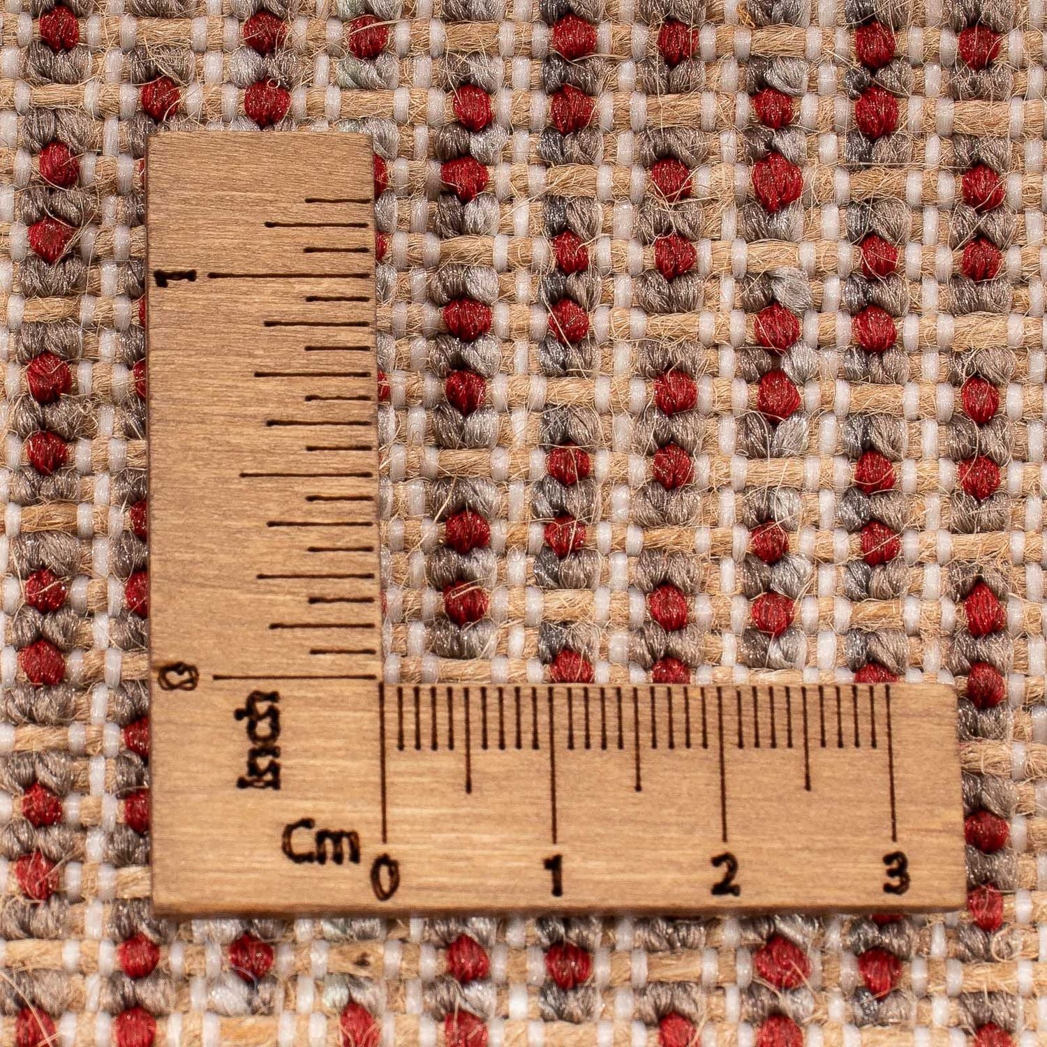 Tapis à poils longs - 290 x 200 cm - rouge foncé