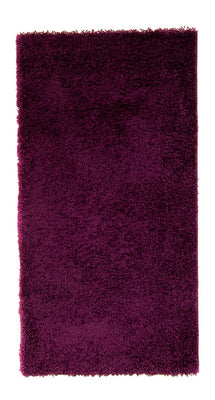 Tapis à poils longs - 150 x 80 cm - violet