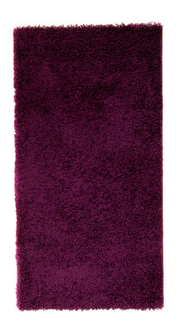 Tapis à poils longs - 150 x 80 cm - violet