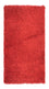 Tapis à poils longs - 110 x 60 cm - rouge