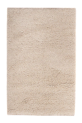 Tapis berbère carré  - 120 x 120 cm - beige