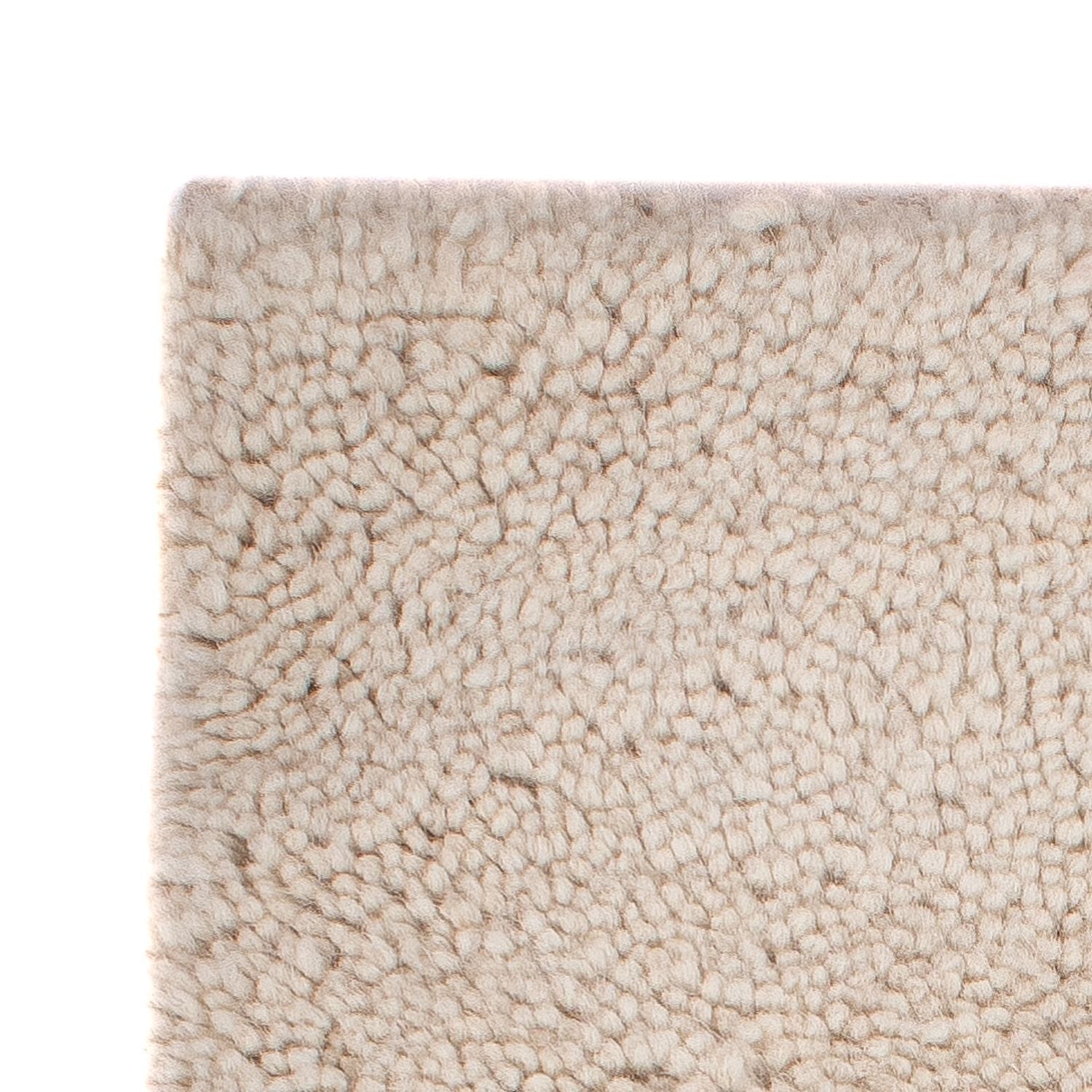Tapis berbère carré  - 120 x 120 cm - beige