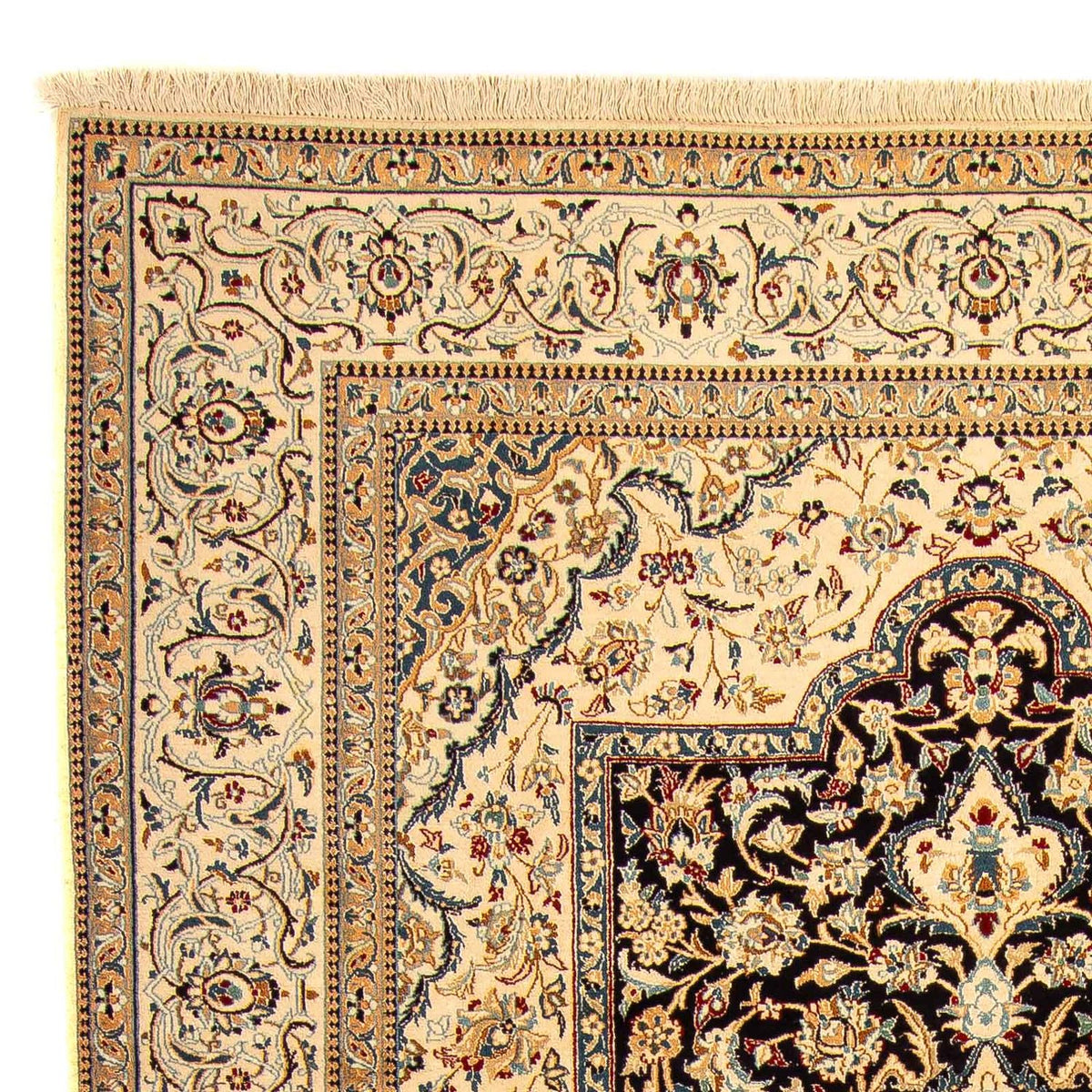 Tapis persan - Nain - Royal - 309 x 204 cm - beige