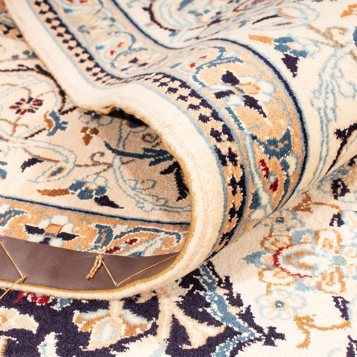 Tapis persan - Nain - Royal - 309 x 204 cm - beige