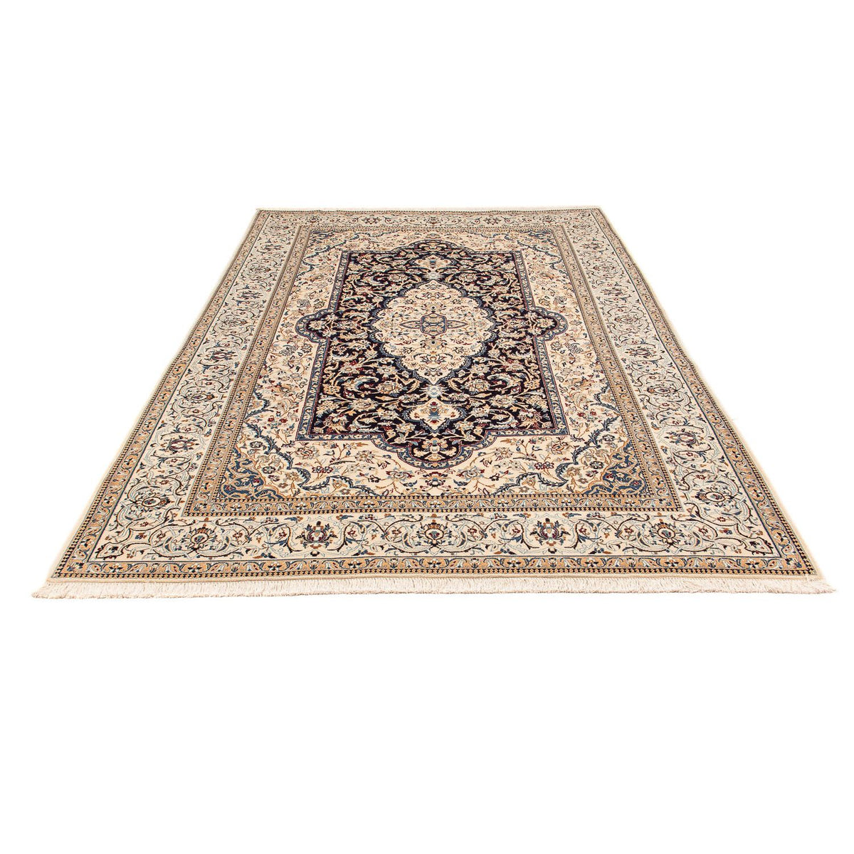 Tapis persan - Nain - Royal - 309 x 204 cm - beige