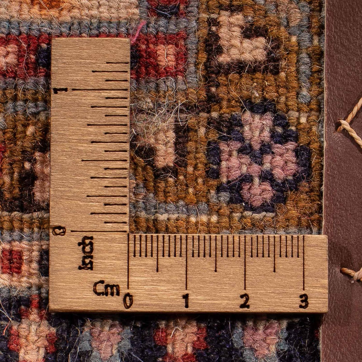 Tapis persan - Classique - 130 x 74 cm - bleu foncé