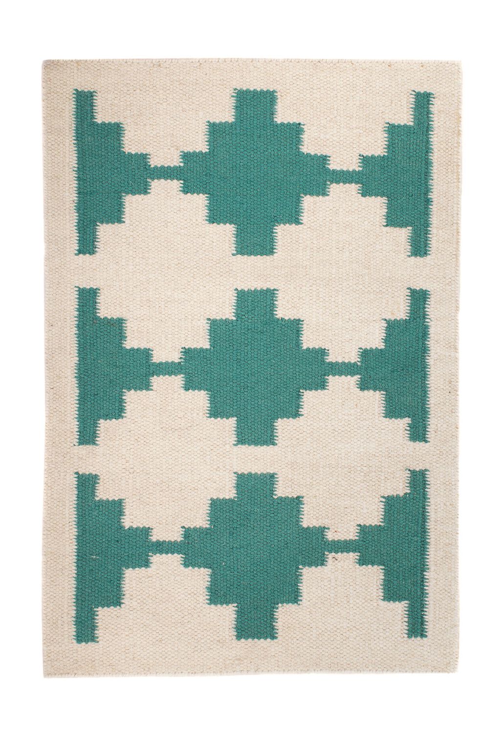 Tapis Kelim - Tendance - 90 x 60 cm - beige