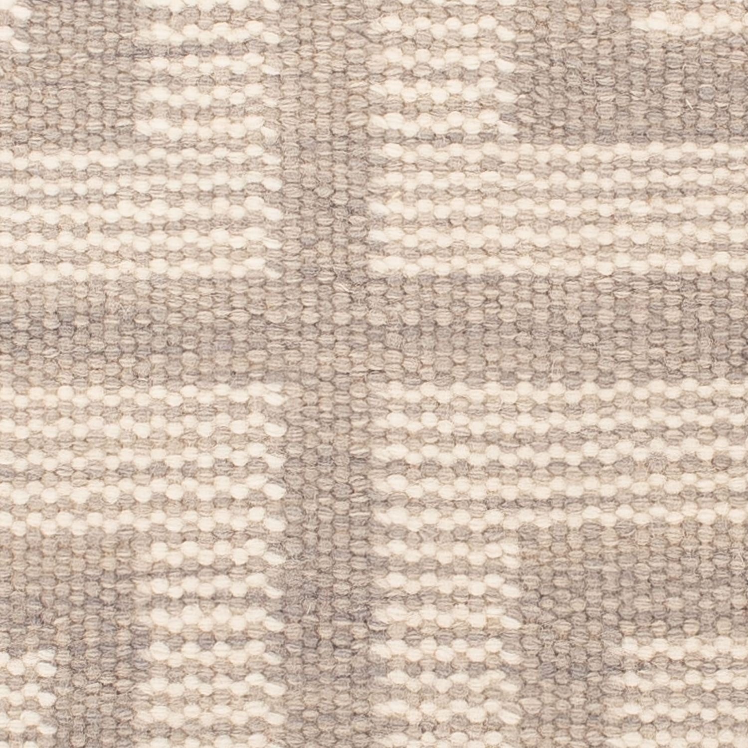 Tapis Kelim - Tendance carré  - 60 x 60 cm - beige