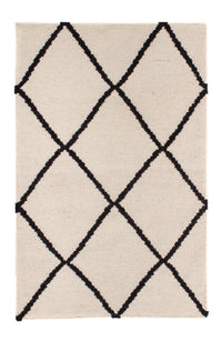 Tapis Kelim - Tendance - 93 x 61 cm - beige