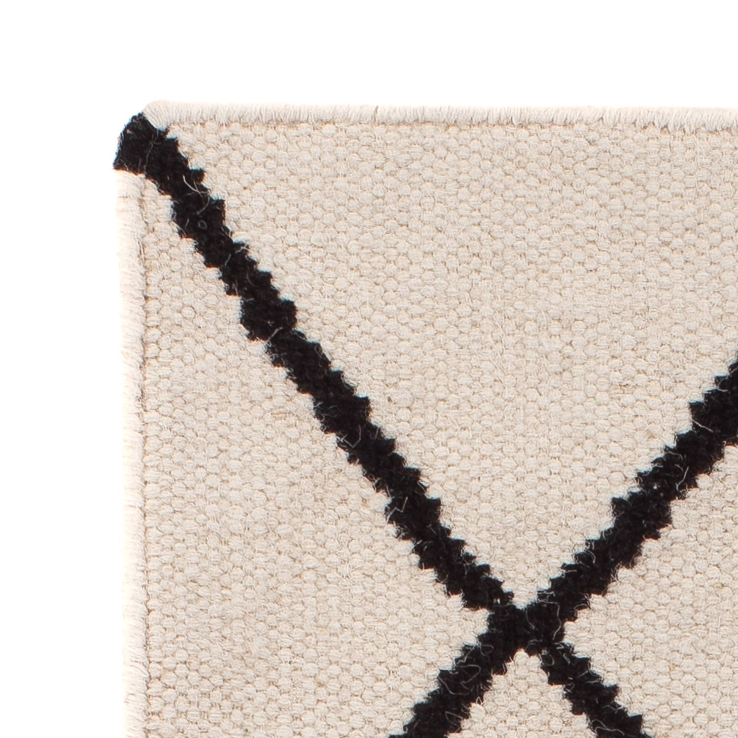 Tapis Kelim - Tendance - 93 x 61 cm - beige