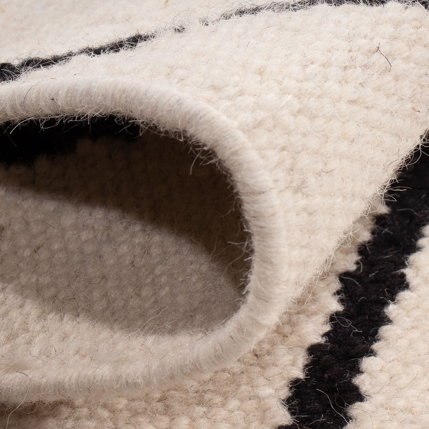 Tapis Kelim - Tendance - 93 x 61 cm - beige
