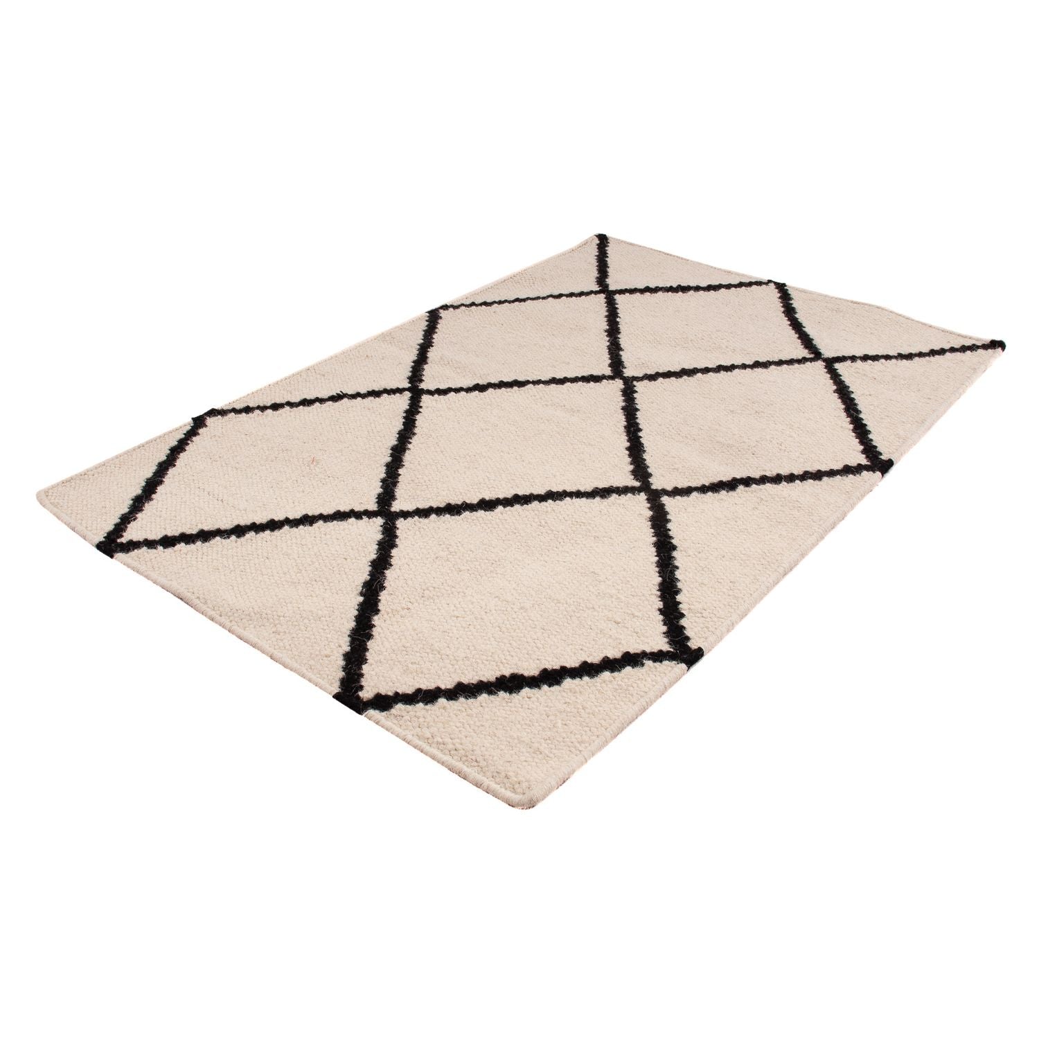 Tapis Kelim - Tendance - 93 x 61 cm - beige