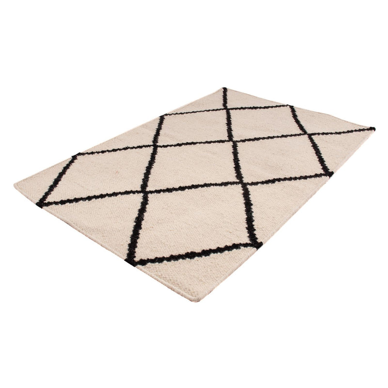 Tapis Kelim - Tendance - 93 x 61 cm - beige