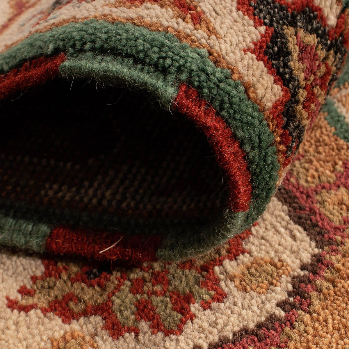 Tapis de couloir Tapis Ziegler - Kazak - 205 x 62 cm - vert