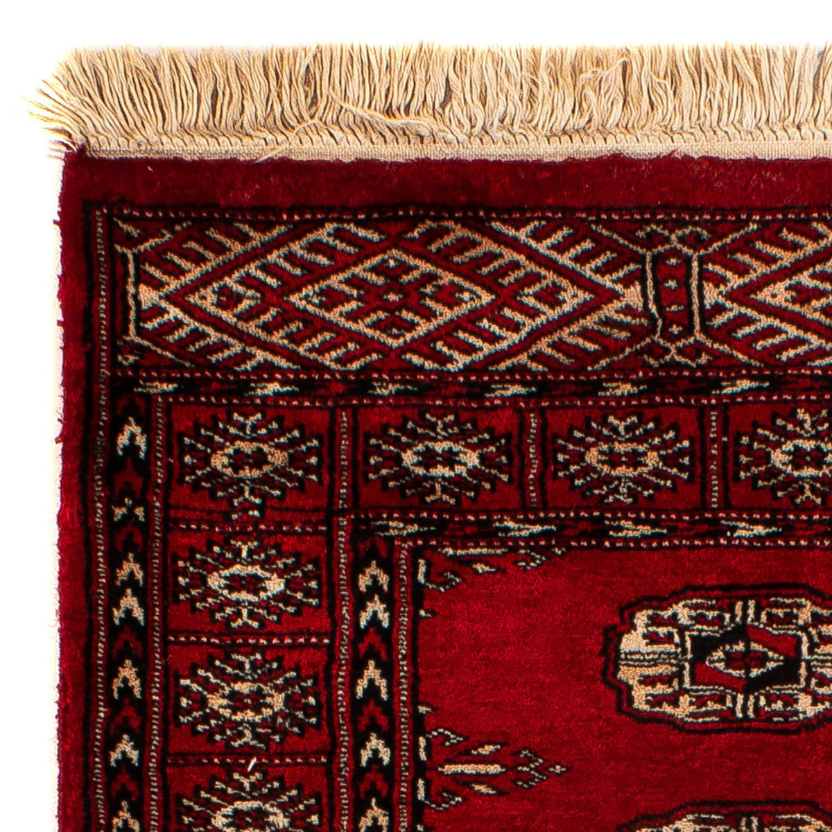 Tapis Pakistani - 115 x 78 cm - rouge foncé