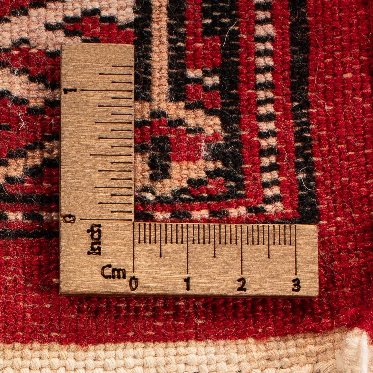 Tapis Pakistani - 115 x 78 cm - rouge foncé