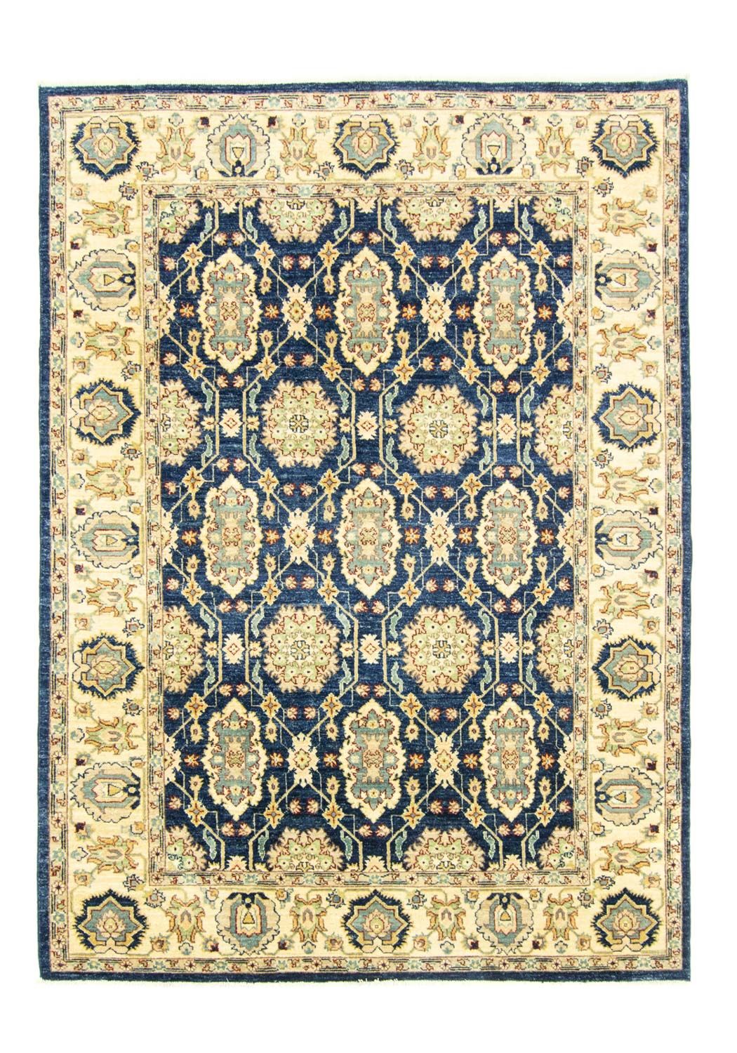 Tapis Ziegler - 228 x 168 cm - bleu foncé