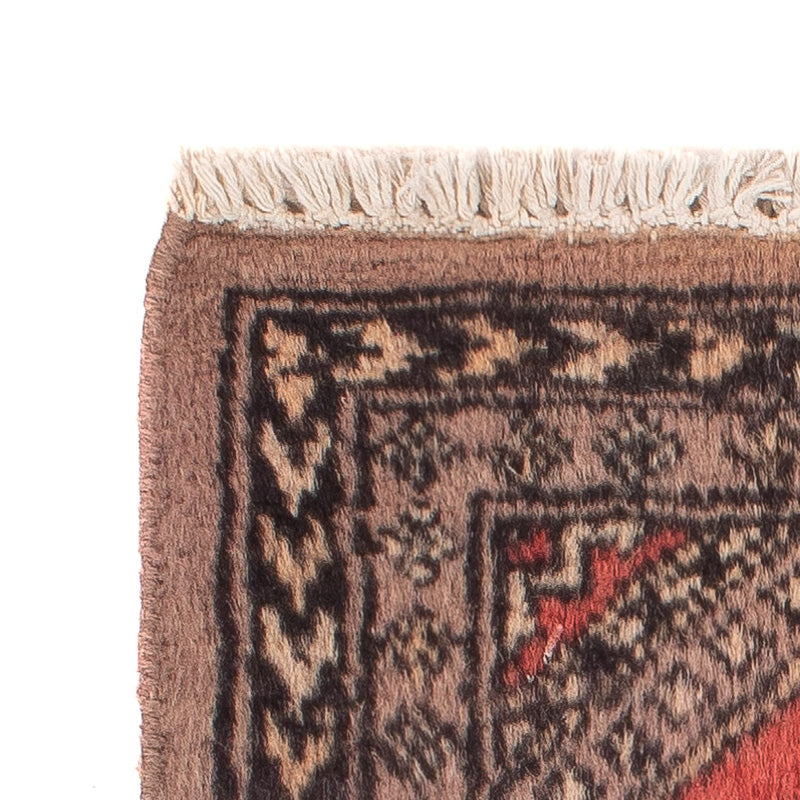 Tapis Pakistani - 57 x 47 cm - marron clair