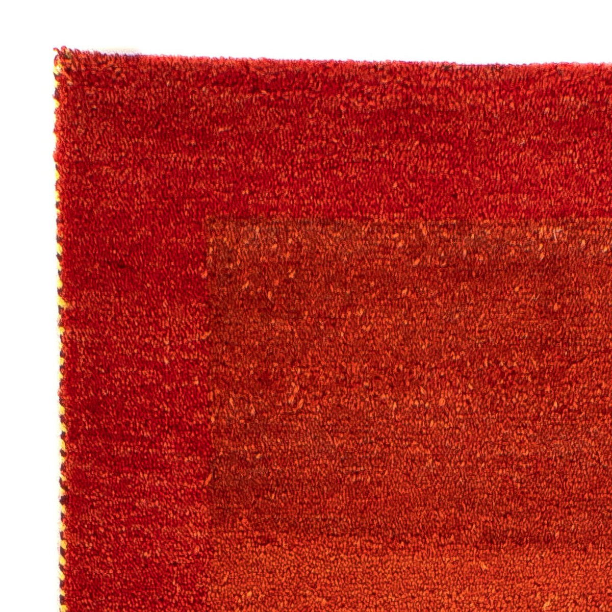 Tapis Gabbeh - Indus - 142 x 74 cm - rouge foncé