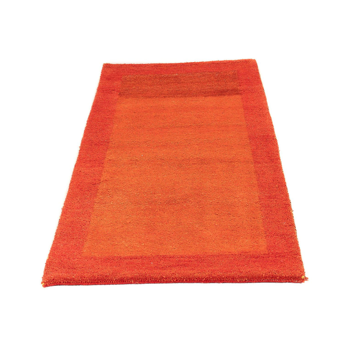 Tapis Gabbeh - Indus - 142 x 74 cm - rouge foncé