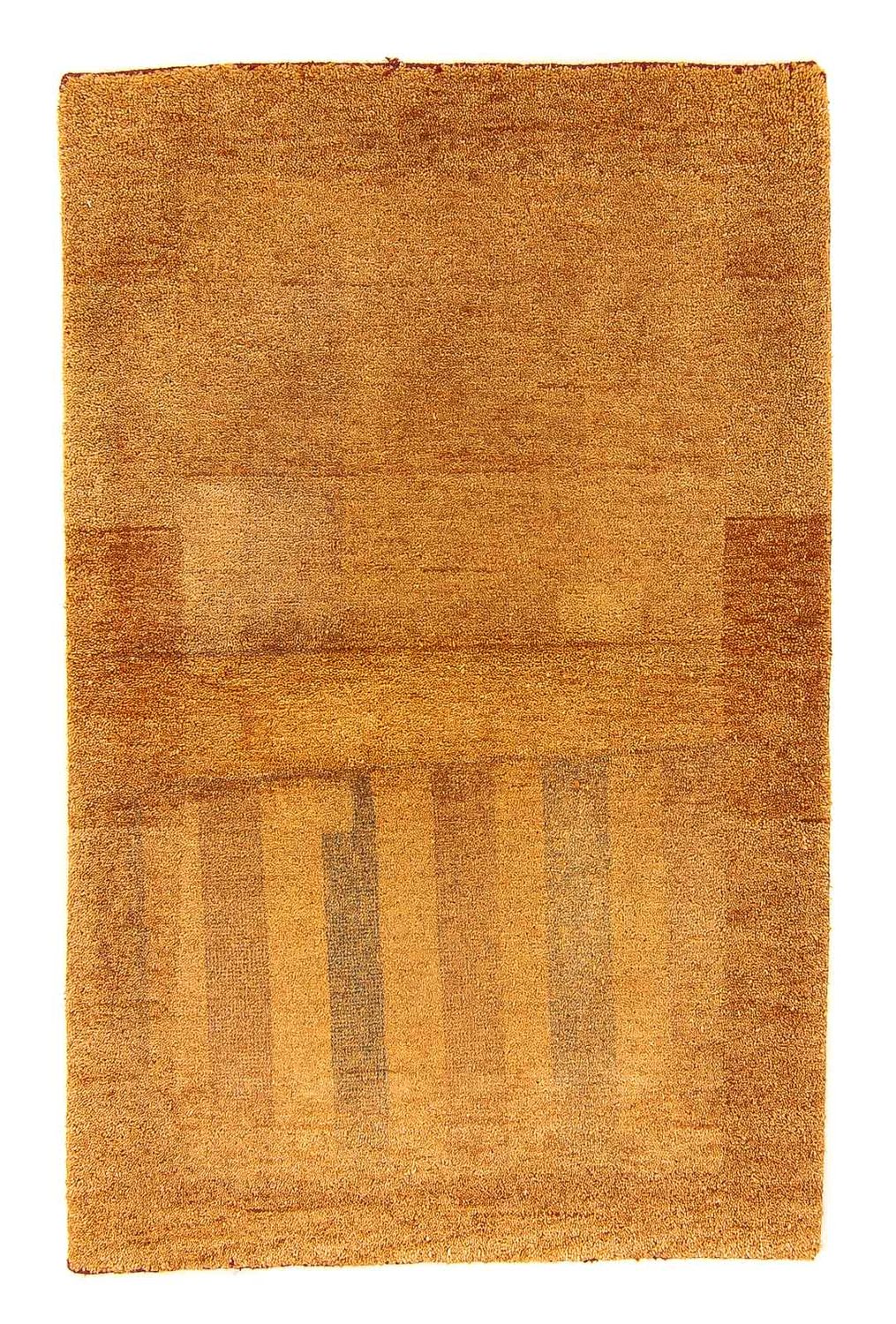 Tapis Gabbeh - Indus - 152 x 96 cm - marron