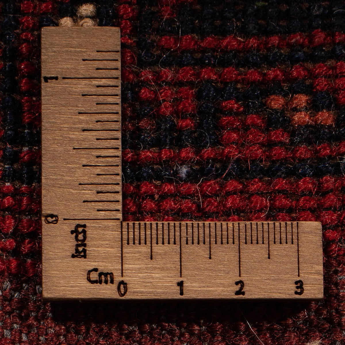 Tapis de couloir Tapis afghan - 356 x 82 cm - rouge foncé