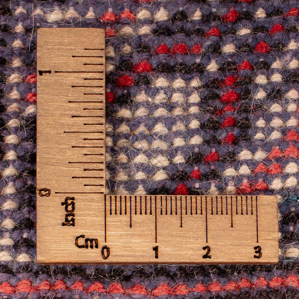 Tapis de couloir Tapis persan - Mir - 203 x 77 cm - rouge foncé