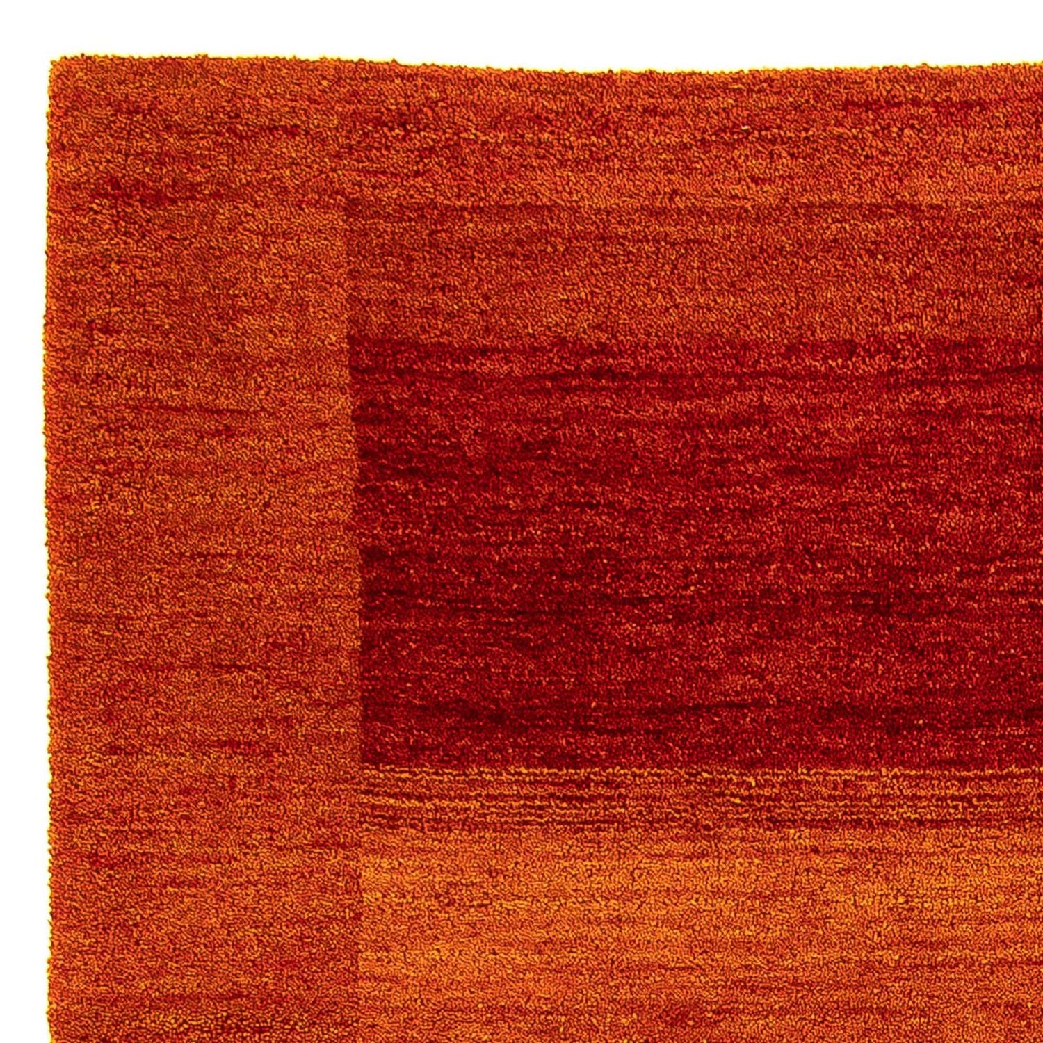 Tapis en laine - 231 x 165 cm - rouille