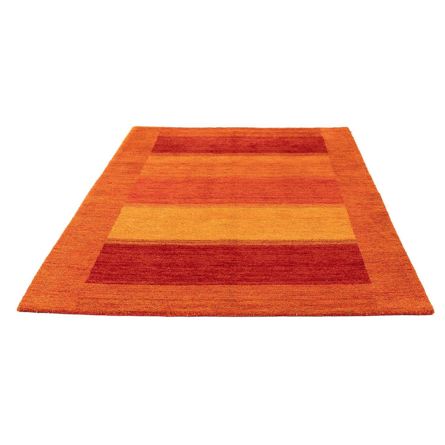 Tapis en laine - 231 x 165 cm - rouille