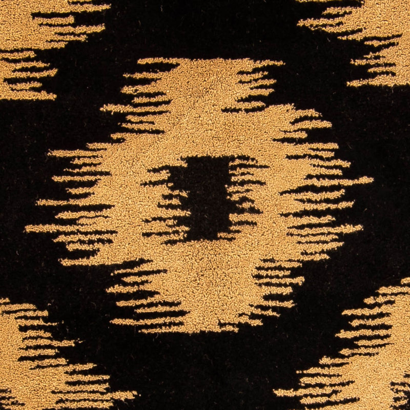 Tapis en laine - 237 x 150 cm - bleu foncé